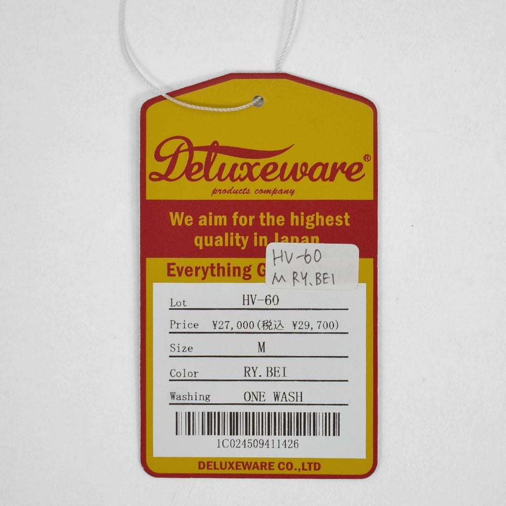 デラックスウエア (DELUXEWARE) MULTCH CHECK NEL 長袖チェックネルシャツ HV-60