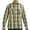 ウエアハウス (WAREHOUSE) Lot 3022 FLANNEL SHIRTS WITH CHINSTRAP H柄 ONE WASH 長袖チェックネルシャツ