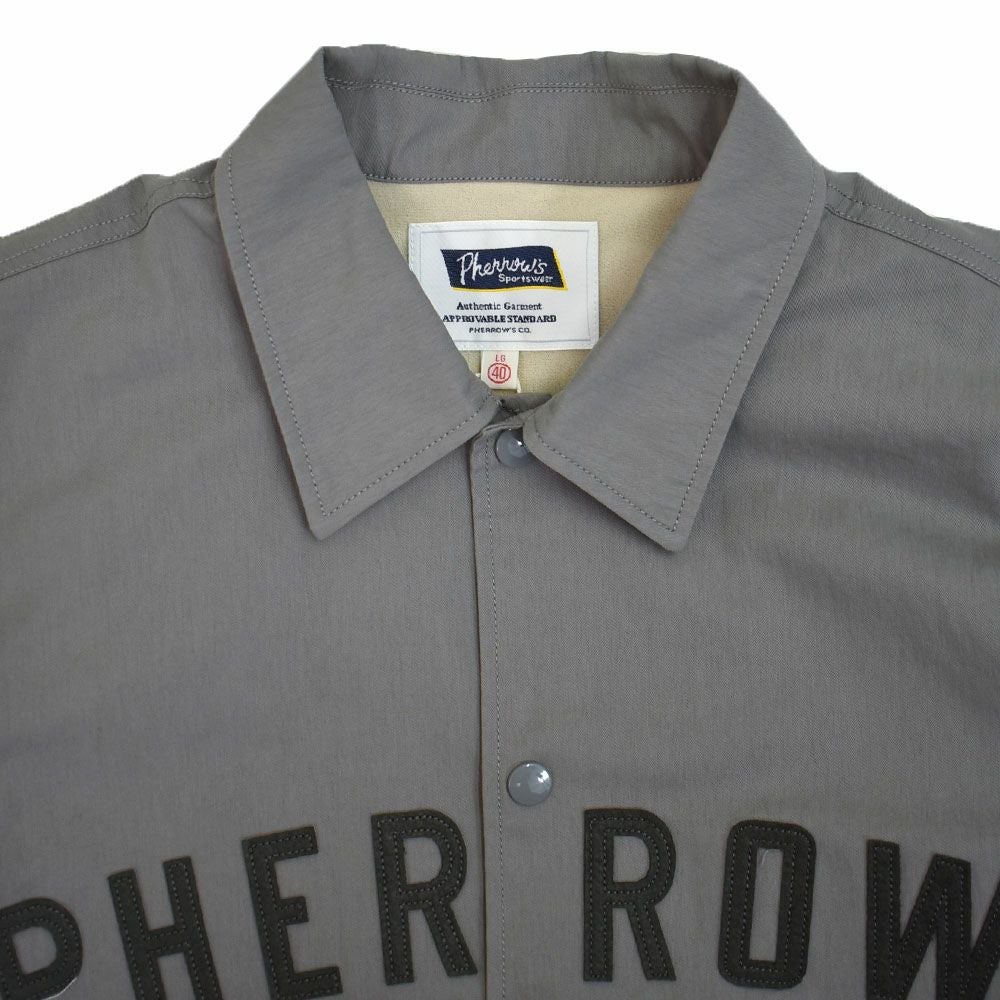 フェローズ (PHERROW'S) 26S-PCCJ1 裏地付きコーチジャケット ライトアウター