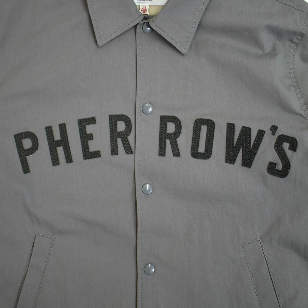 フェローズ (PHERROW'S) 26S-PCCJ1 裏地付きコーチジャケット ライトアウター