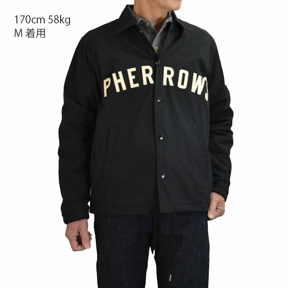 フェローズ (PHERROW'S) 26S-PCCJ1 裏地付きコーチジャケット ライトアウター