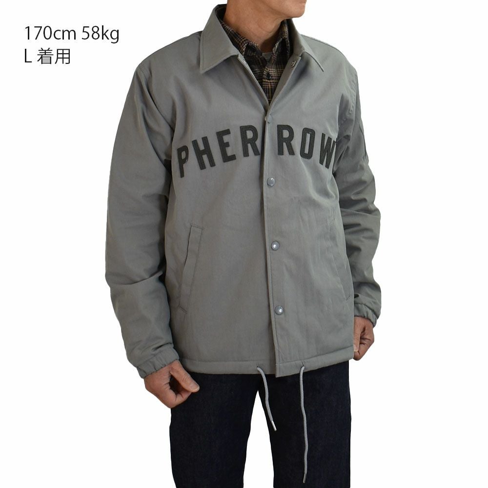 フェローズ (PHERROW'S) 26S-PCCJ1 裏地付きコーチジャケット ライトアウター