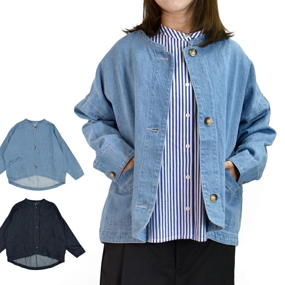 ブリスバンチ(Bliss bunch)
ラウンドヘムJKT デニムジャケット R761-304