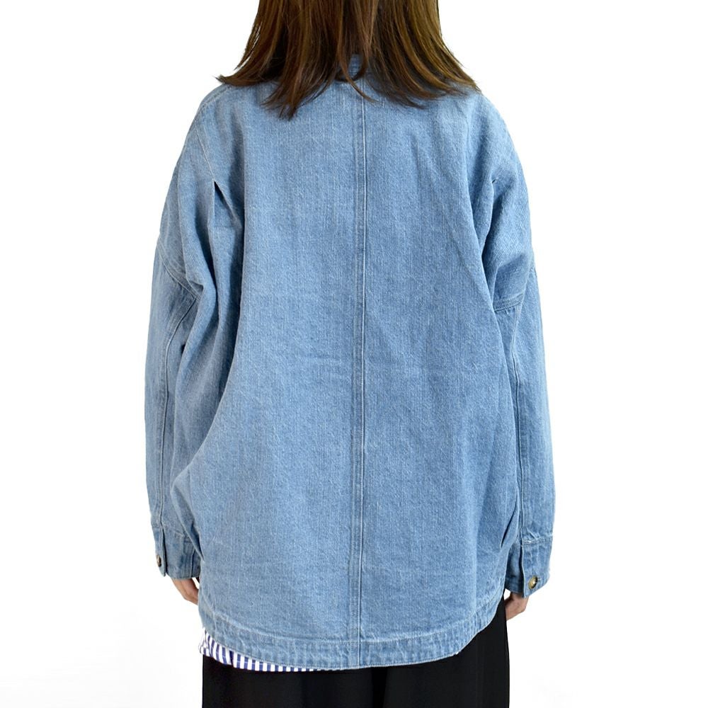 ブリスバンチ (Bliss bunch) ラウンドヘムJKT デニムジャケット R761-304