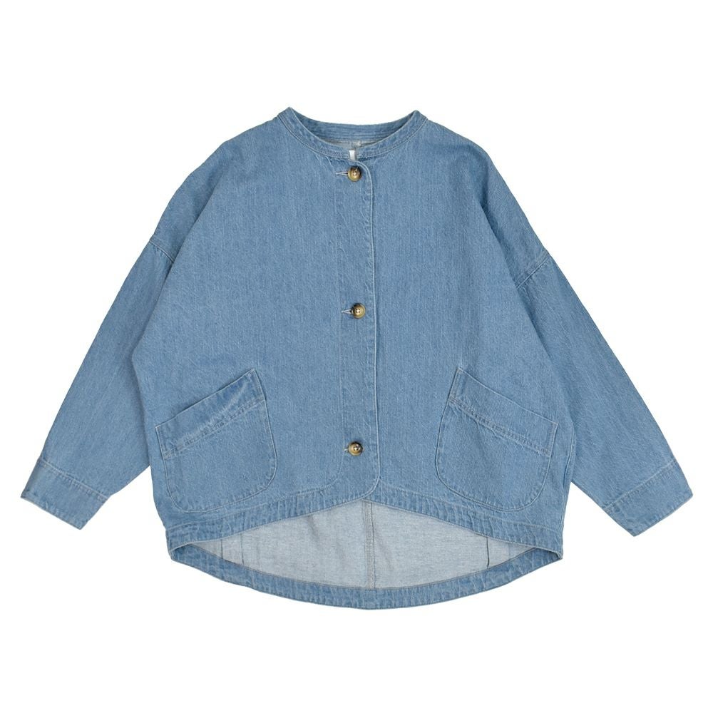 ブリスバンチ (Bliss bunch) ラウンドヘムJKT デニムジャケット R761-304 3-2.L/INDIGO