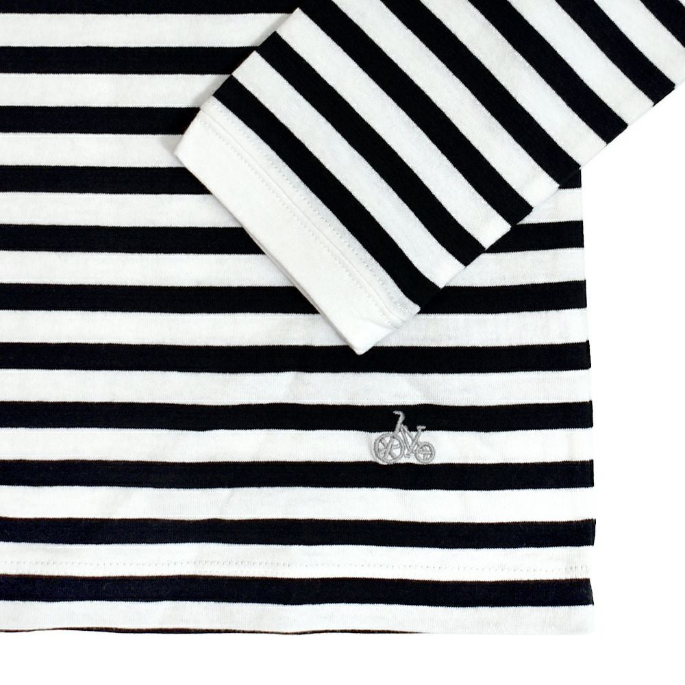 ブリスバンチ (Bliss bunch) ラグランTEE (長袖) 長袖Tシャツ ボーダー長袖Tシャツ ワンポイント刺繍 ロンT TBN1002-H