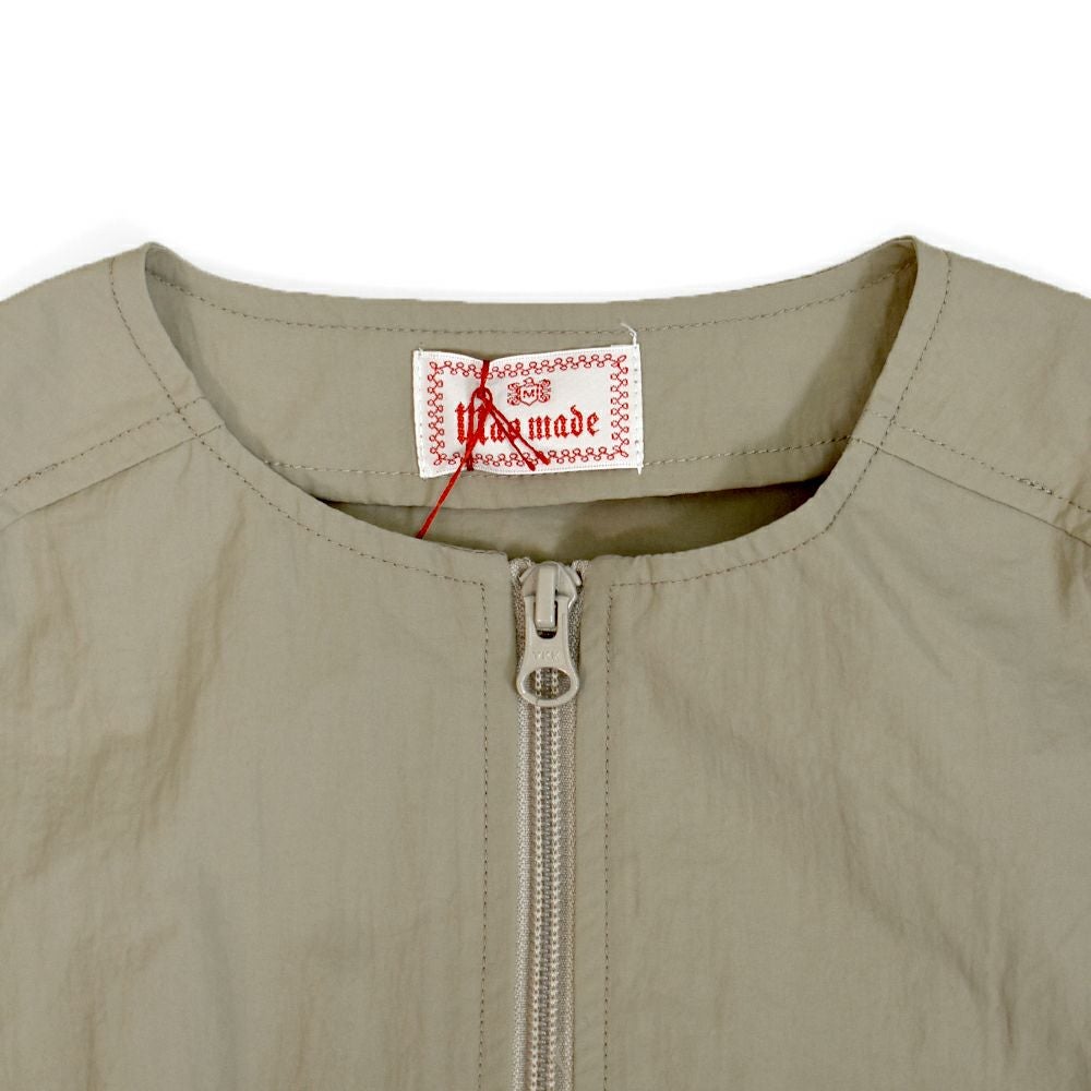 マオメイド (MAOMADE) バルーンシルエット ZIP UP ベスト 撥水加工 611307