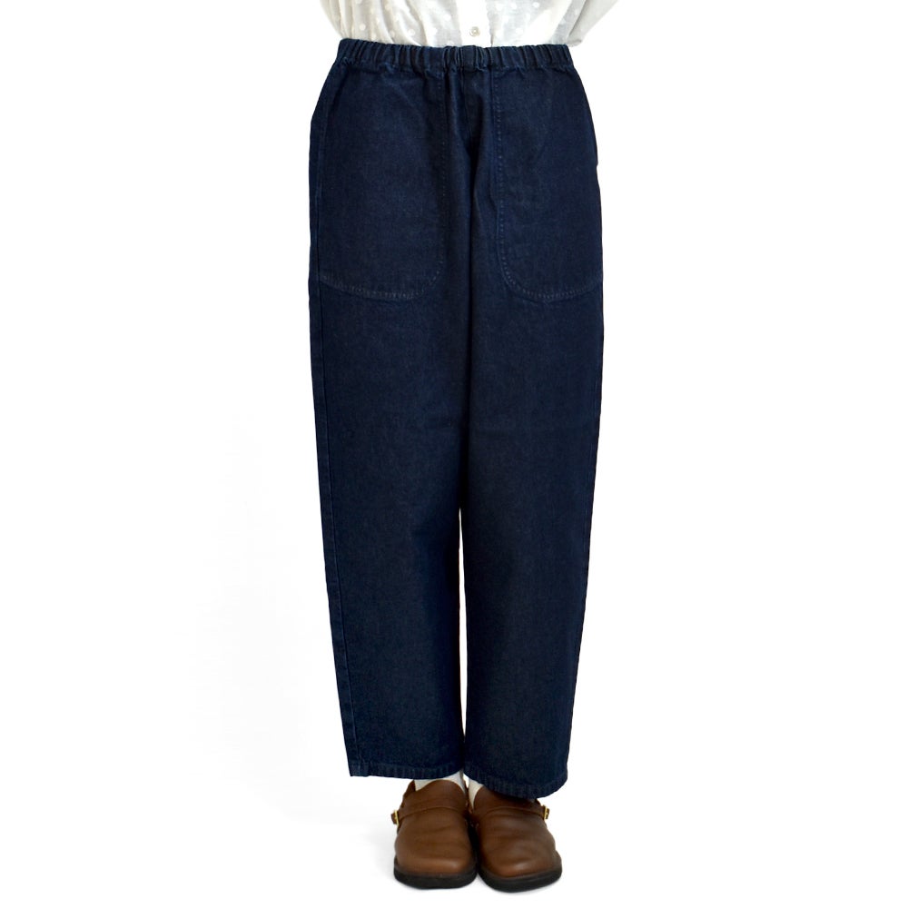 ダントン (DANTON) Women's Denim Easy Pants デニムパンツ イージーパンツ クロップド丈 テーパード JD-2540DDM