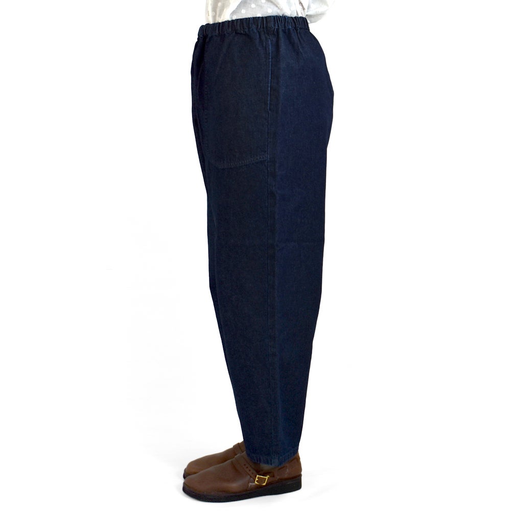 ダントン (DANTON) Women's Denim Easy Pants デニムパンツ イージーパンツ クロップド丈 テーパード JD-2540DDM