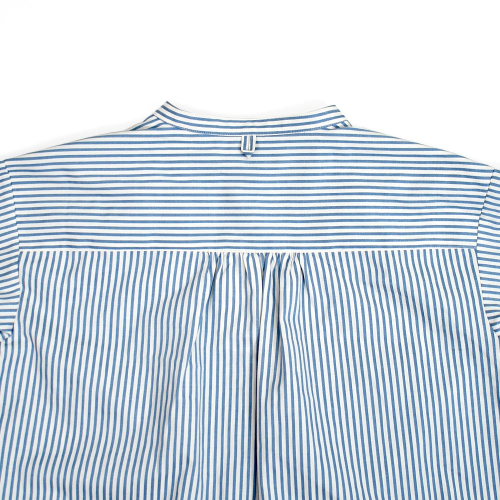 ポンデシャロン (PONT DE CHALONS) 刺繍ボタンシャツ 長袖ストライプシャツ 22580211