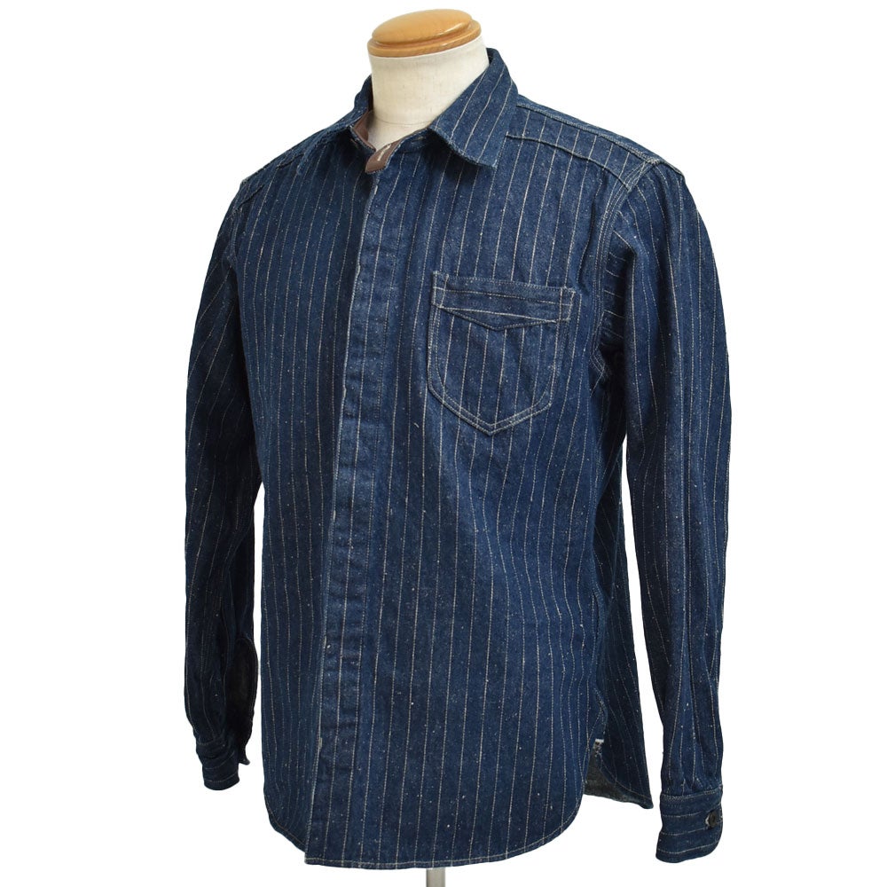 デラックスウエア(DELUXEWARE)DENIM NEL SHIRT 長袖デニムシャツ 7630A