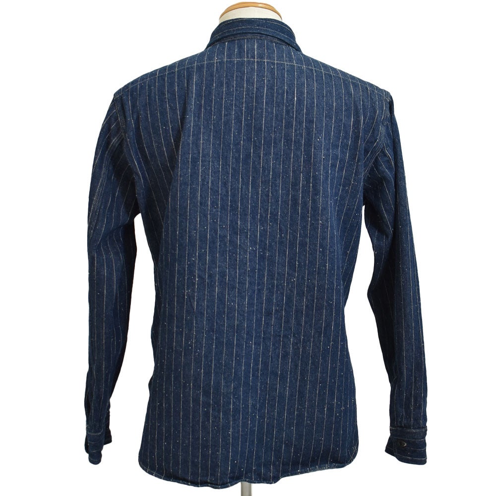 デラックスウエア (DELUXEWARE) DENIM NEL SHIRT 長袖デニムシャツ