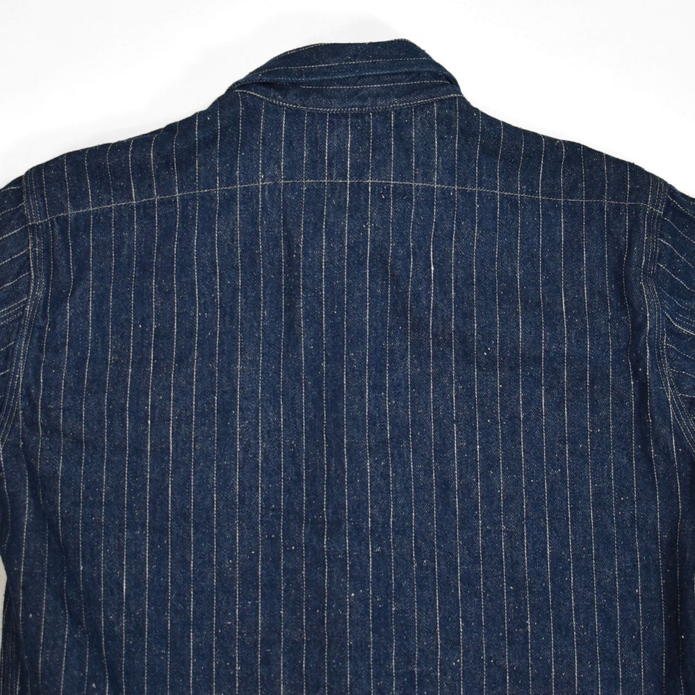 デラックスウエア (DELUXEWARE) DENIM NEL SHIRT 長袖デニムシャツ 7630A