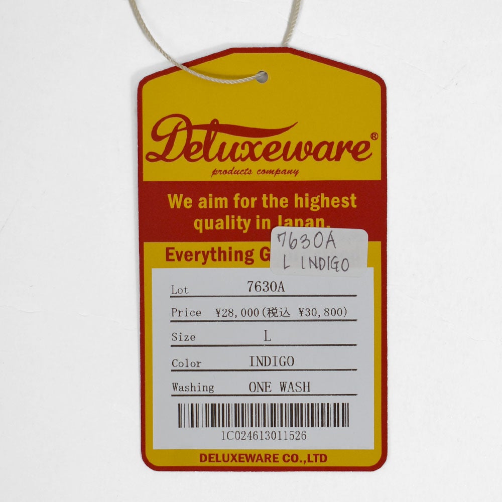 デラックスウエア (DELUXEWARE) DENIM NEL SHIRT 長袖デニムシャツ 7630A