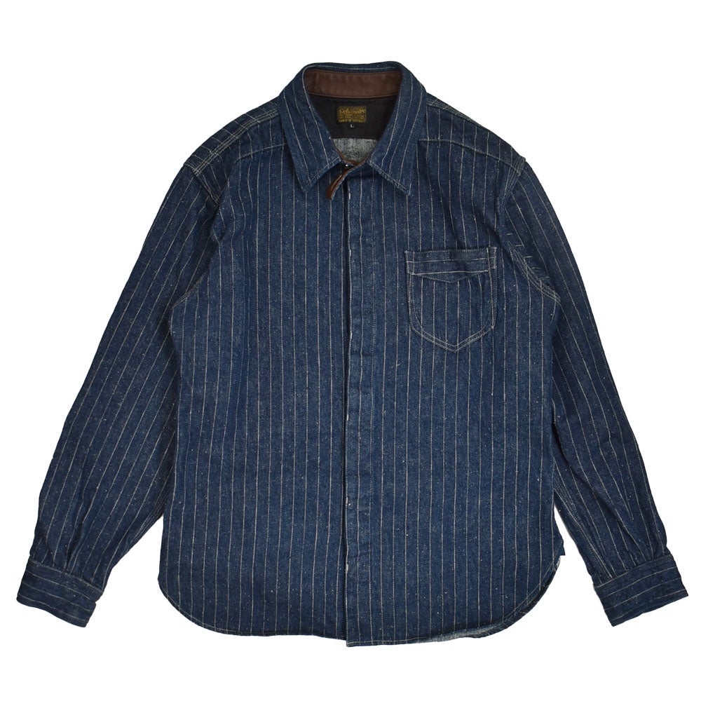 デラックスウエア (DELUXEWARE) DENIM NEL SHIRT 長袖デニムシャツ 7630A