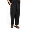 ダントン (DANTON) Women’s Black Denim Easy Pants ブラックデニムパンツ イージーパンツ クロップド丈 テーパード JD-2540KBK