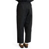 ダントン (DANTON) Women’s Black Denim Easy Pants ブラックデニムパンツ イージーパンツ クロップド丈 テーパード JD-2540KBK