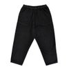 ダントン (DANTON) Women’s Black Denim Easy Pants ブラックデニムパンツ イージーパンツ クロップド丈 テーパード JD-2540KBK BLACK DENIM