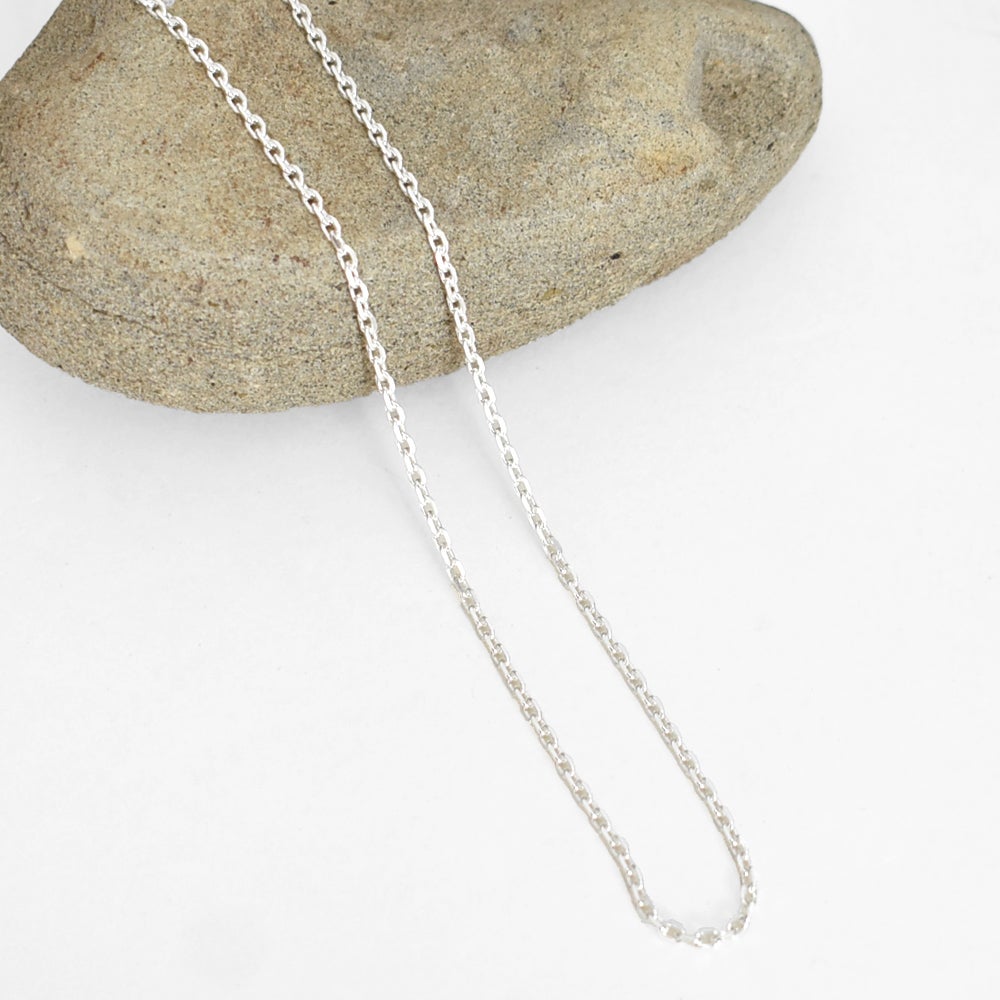 ラリースミス (LARRY SMITH) INFINITY HOOK CABLE CHAIN, EXTRA SMALL, 70cm シルバーチェーン XS70cm OT-0038-70