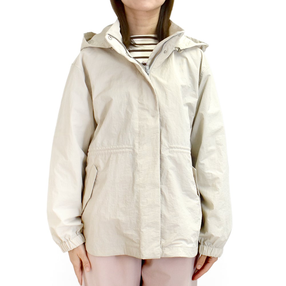 ポンデシャロン (PONT DE CHALONS) 撥水フード付マウンテンパーカー ジャケット ライトアウター フード取り外し可能 22610114