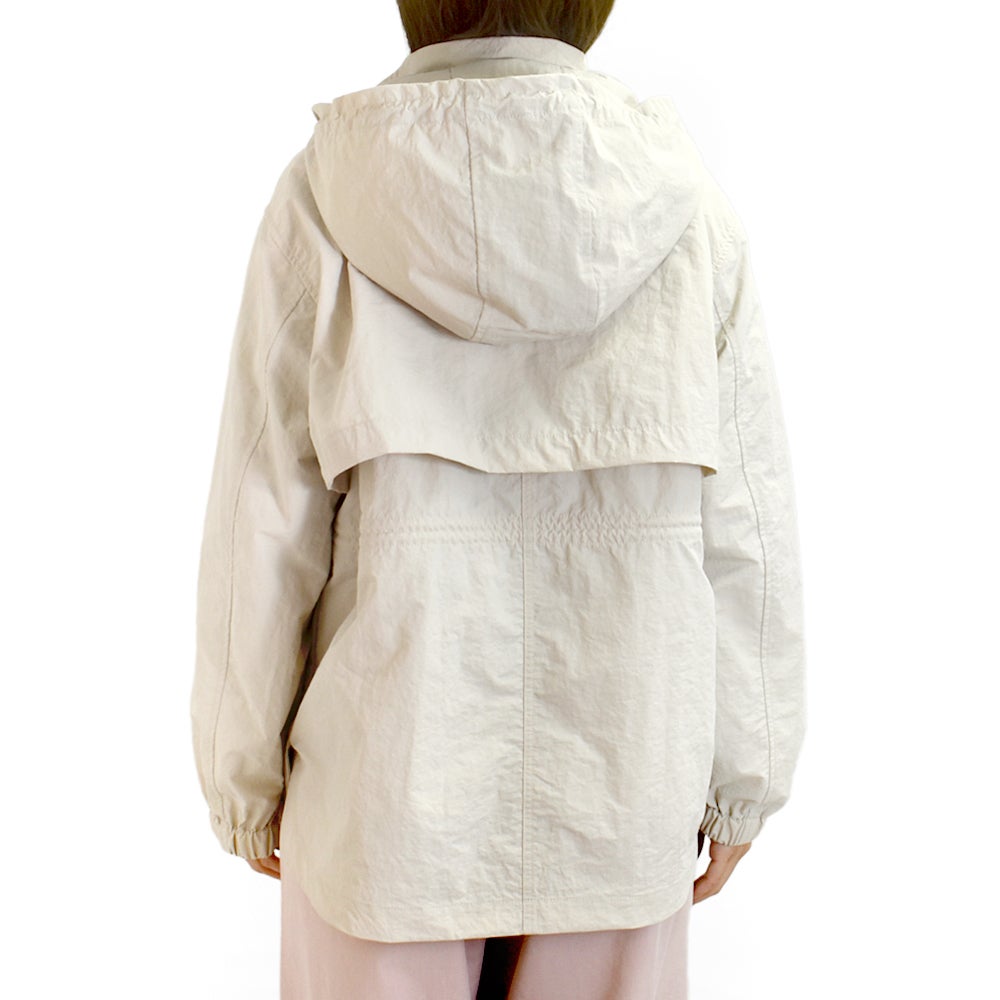 ポンデシャロン (PONT DE CHALONS) 撥水フード付マウンテンパーカー ジャケット ライトアウター フード取り外し可能 22610114