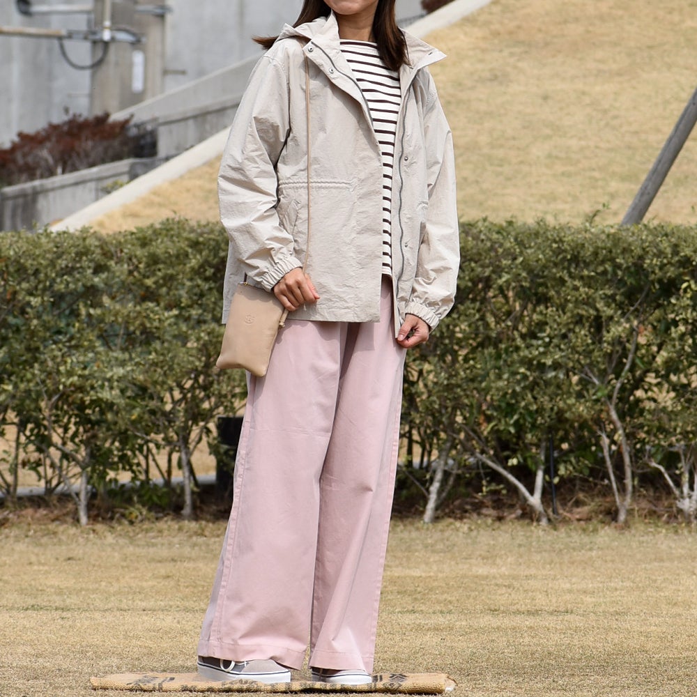 ポンデシャロン (PONT DE CHALONS) 撥水フード付マウンテンパーカー ジャケット ライトアウター フード取り外し可能 22610114