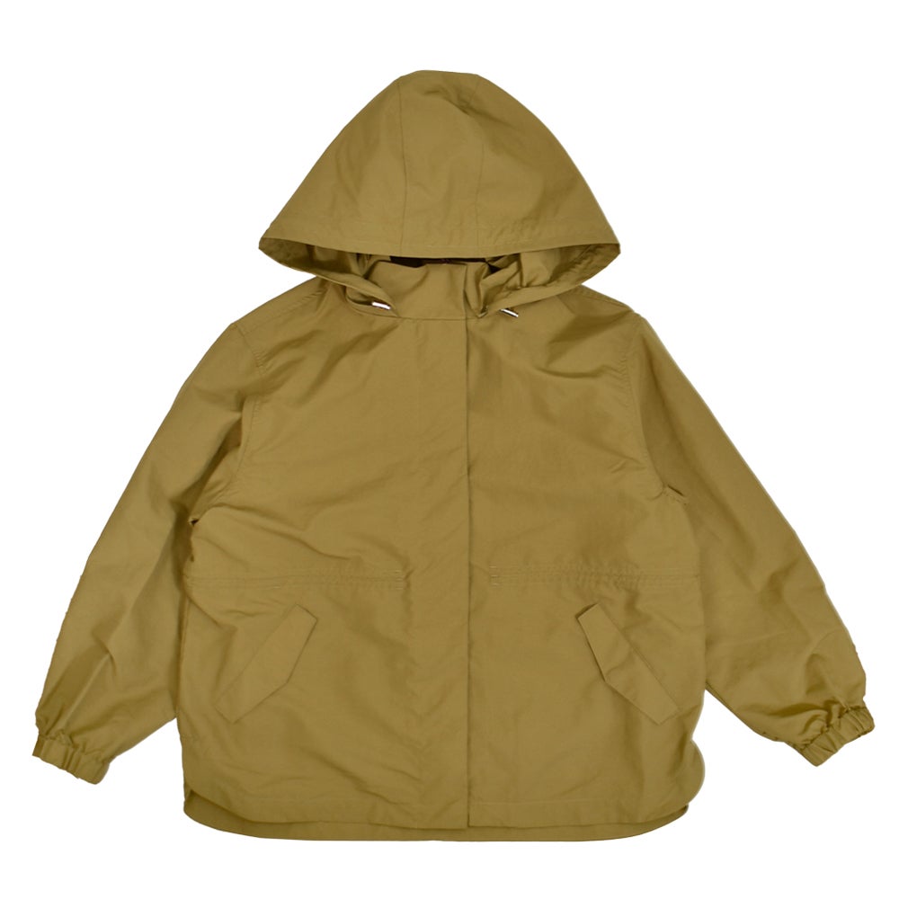 ポンデシャロン (PONT DE CHALONS) 撥水フード付マウンテンパーカー ジャケット ライトアウター フード取り外し可能 22610114 53.マスタード