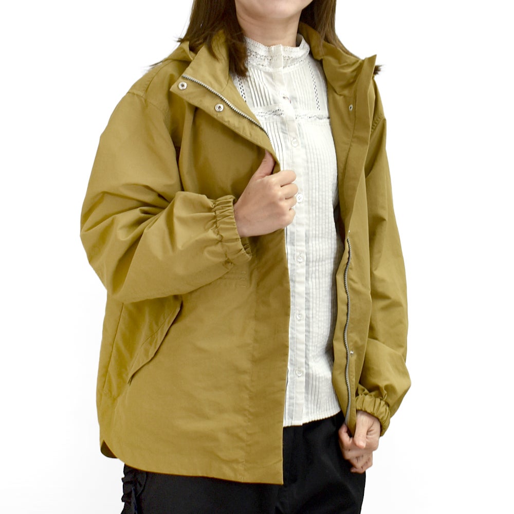 ポンデシャロン (PONT DE CHALONS) 撥水フード付マウンテンパーカー ジャケット ライトアウター フード取り外し可能 22610114