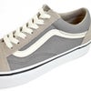 バンズ/ヴァンズ (VANS) OLD SKOOL 2-TONE FROST GRAY オールドスクール 靴 ローカットスニーカー VN000D7Z85T