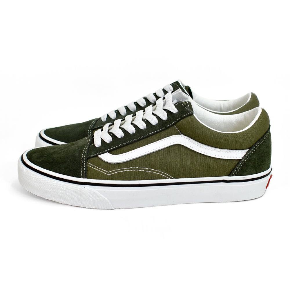 バンズ/ヴァンズ (VANS) OLD SKOOL 2-TONE Obsidian Fern オールドスクール 靴 ローカットスニーカー VN000D7ZFRN