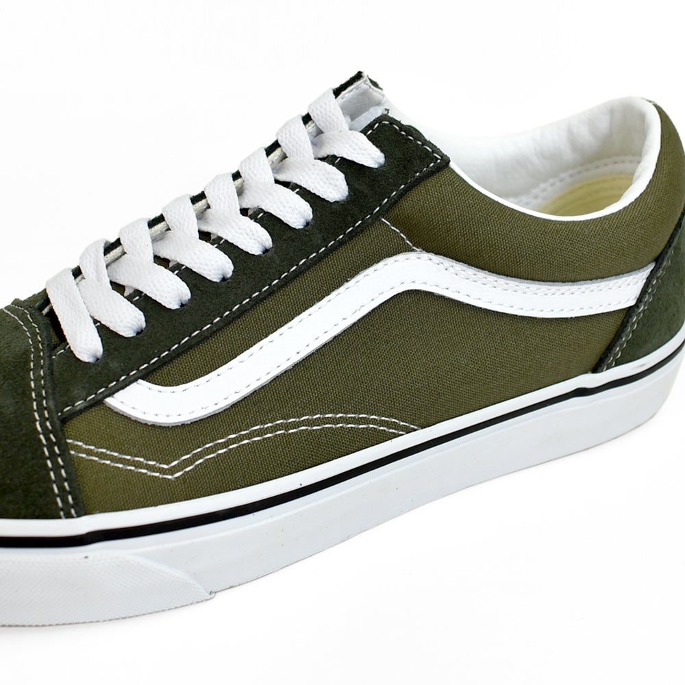 バンズ/ヴァンズ (VANS) OLD SKOOL 2-TONE Obsidian Fern オールドスクール 靴 ローカットスニーカー VN000D7ZFRN