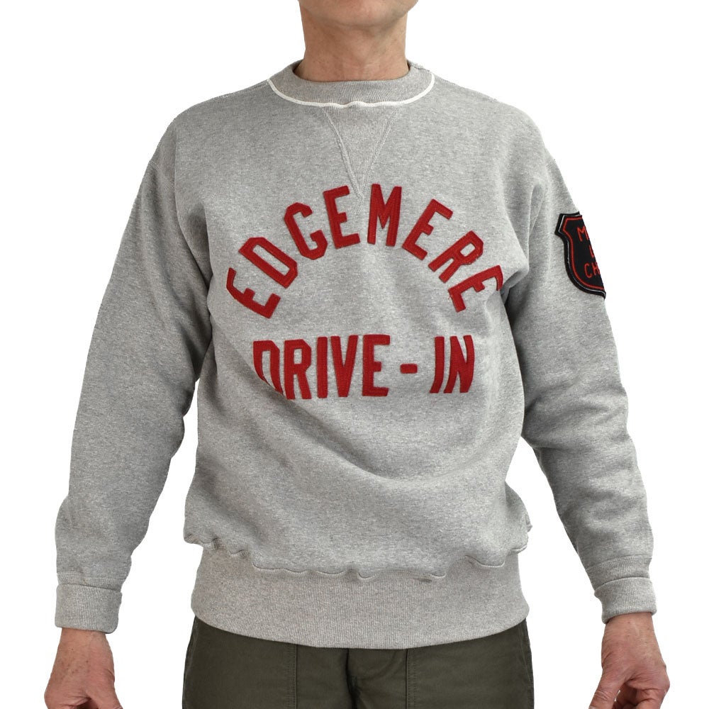 ウエアハウス (WAREHOUSE) Lot 401 EDGEMERE 長袖プリントトレーナー スウェットシャツ