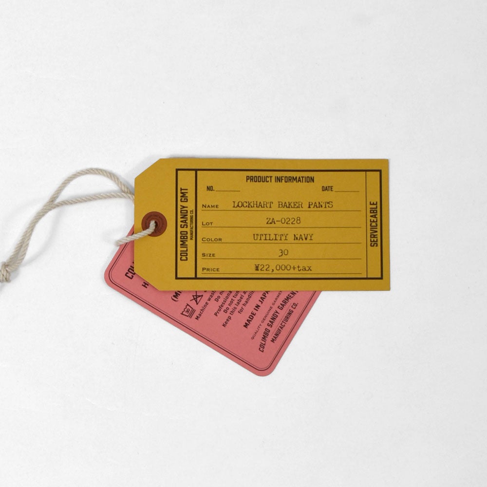 コリンボ (COLIMBO) LOCKHART BAKER PANTS =PLAIN= ロックハート ベイカーパンツ ファティーグパンツ ミリタリーパンツ ZA-0228