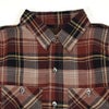 デラックスウエア (DELUXEWARE) VINTAGE RED CHECK 長袖チェックシャツ スルーサージ LV-33