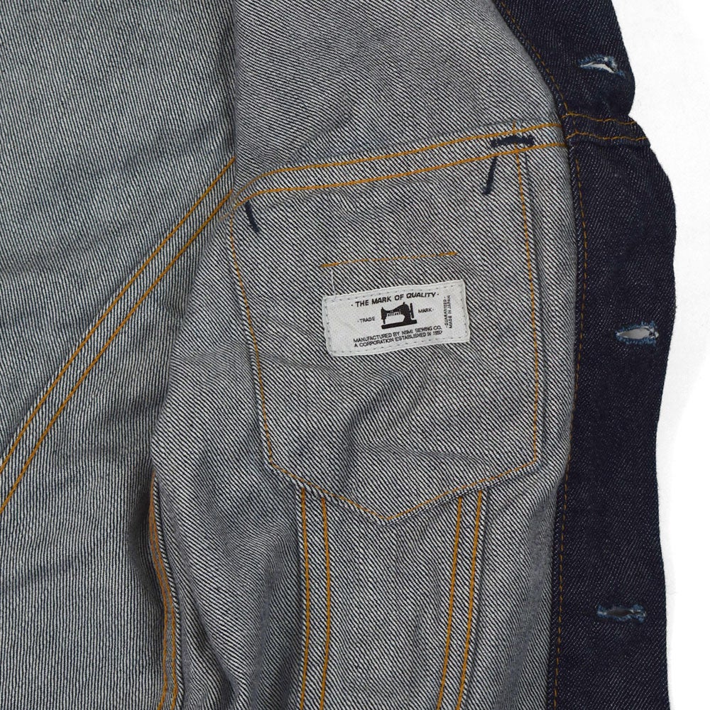 ファーイーストマニュファクチャリング (FAR EAST MANUFACTURING) TRUCKER JACKET デニムジャケット ジージャン サードモデル 70712-FEM-G001