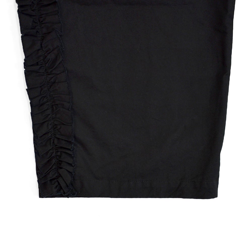 ブリスバンチ (Bliss bunch) サイドフリル切替ワイドパンツ コットンツイルパンツ K761-265