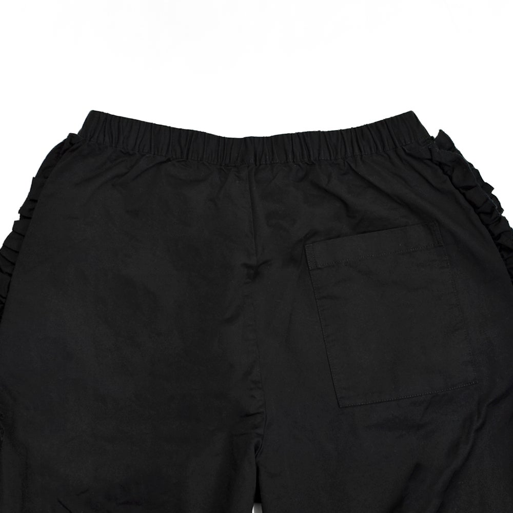 ブリスバンチ (Bliss bunch) サイドフリル切替ワイドパンツ コットンツイルパンツ K761-265