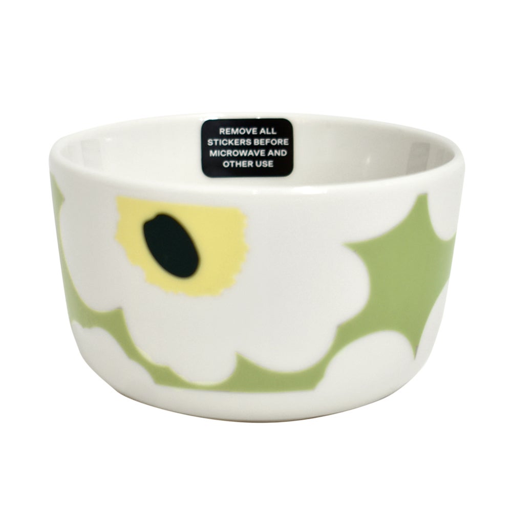 マリメッコ (marimekko) 【アジア限定】Unikko ボウル 250ml ウニッコ 食器 ボウル 花 ギフト 52263-4-75514 52263475514 41.ライトグリーン×オフホワイト