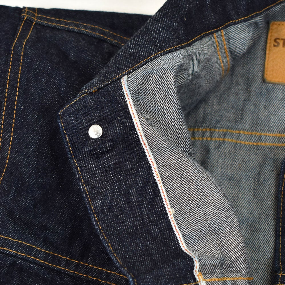 ストラスバーガー (STRASSBURGER&Co.) JUMBO 14.5oz SELVEDGE 1st DENIM JACKET WWⅡ セルビッチ 1st デニムジャケット WWⅡ 大戦モデル ファーストデニムジャケット ジージャン SBJ-145-301