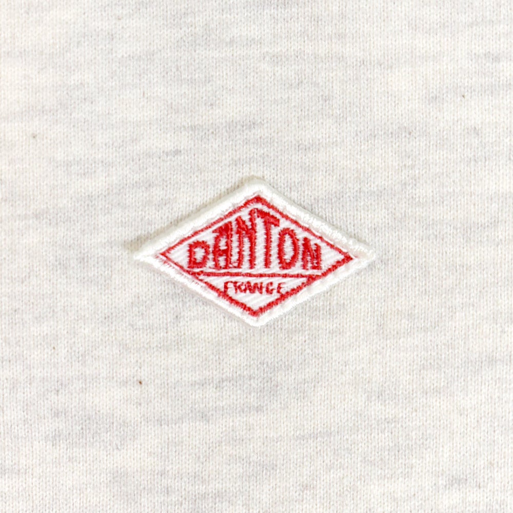 ダントン (DANTON) Women's Dot Button Crew Neck Cardigan 長袖コットンカーディガン DT-C0405CIN