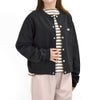 ダントン (DANTON) Women's Dot Button Crew Neck Cardigan 長袖コットンカーディガン DT-C0405CIN