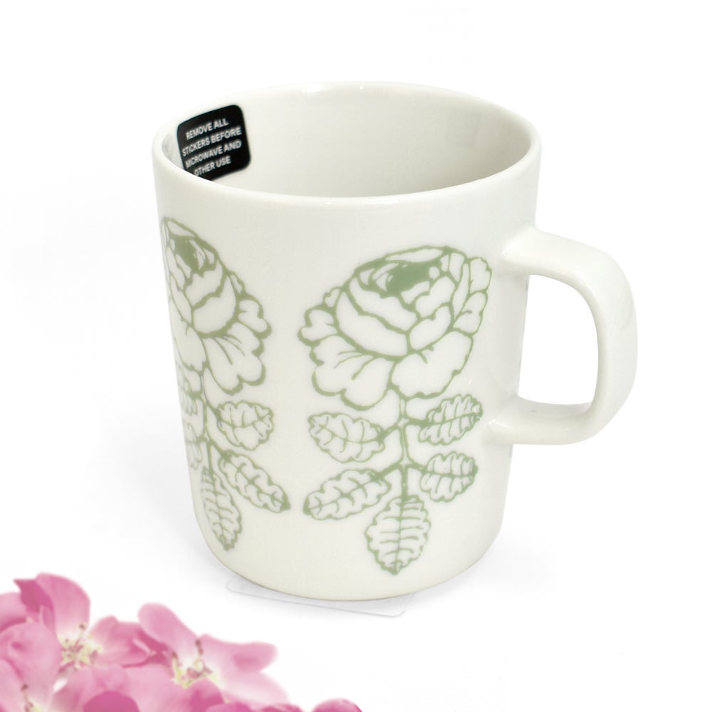 マリメッコ (marimekko) Vihkiruusu マグカップ 250ml 食器 ギフト ヴィヒキルース ウエディングローズ 52263-4-75724 52263475724