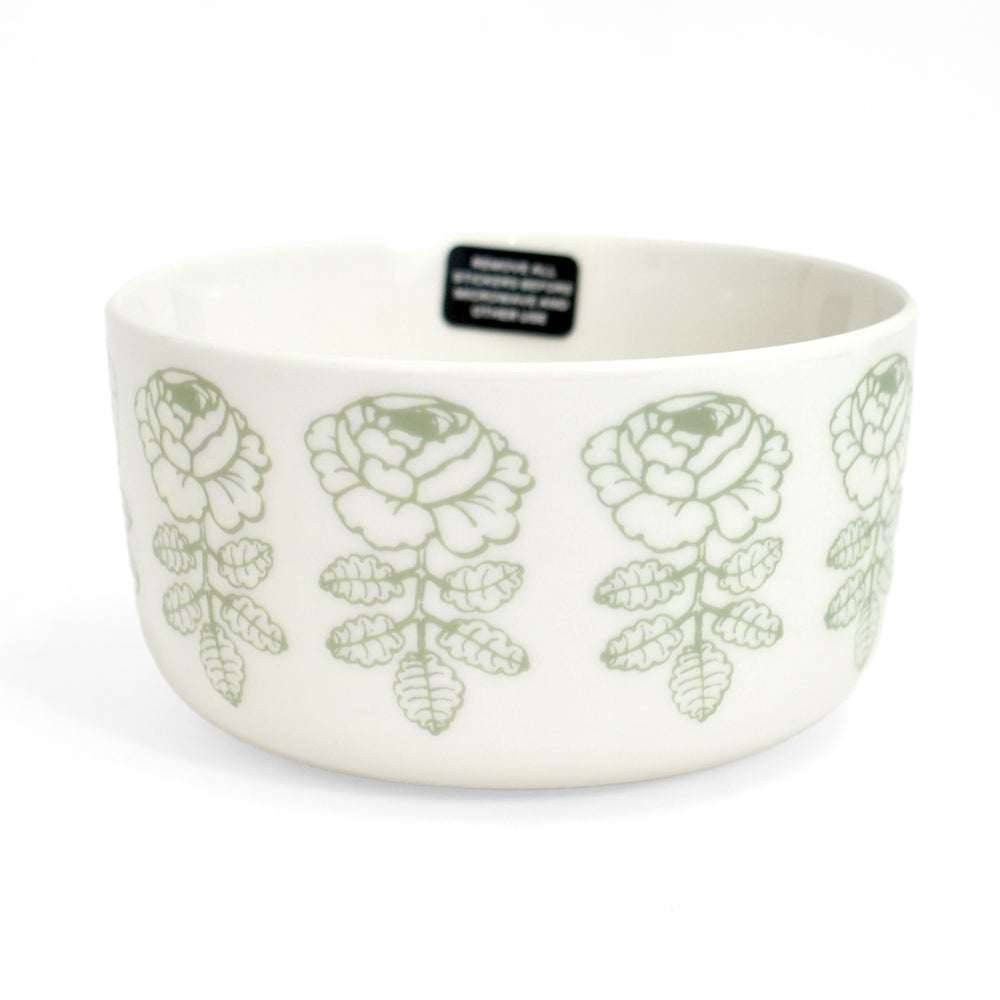 マリメッコ (marimekko) Vihkiruusu ボウル 500ml 食器 ギフト ヴィヒキルース ウエディングローズ お皿 52263-4-75726 52263475726