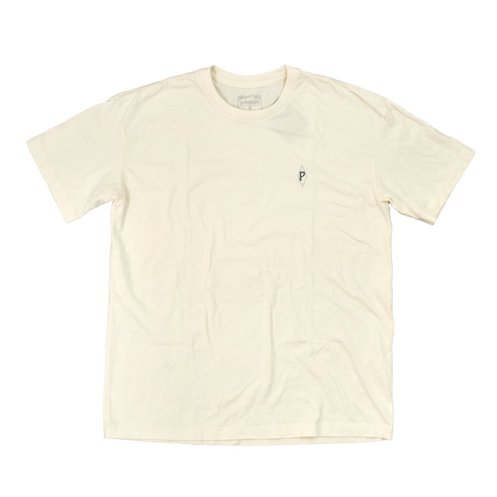 パタゴニア (PATAGONIA) ウィメンズ ウォーター ピープル スポッター オーバーサイズ Tシャツ W's Water People Spotter Oversized T-Shirt 半袖プリントTシャツ 37866 UDNL(Undyed Natural)