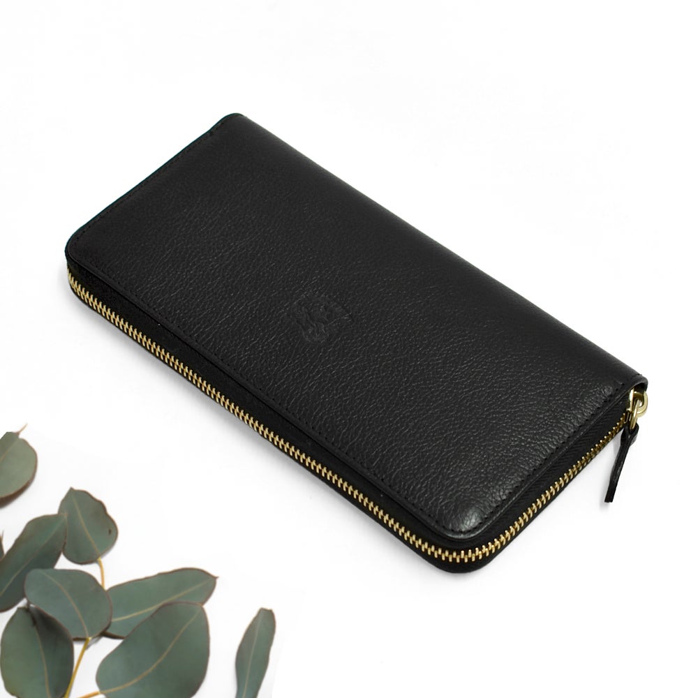 イルビゾンテ (IL BISONTE) ジップアラウンド ロングウォレット 長財布 レザー 54202-3-04240 54202304240