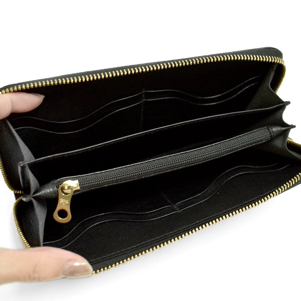 イルビゾンテ (IL BISONTE) ジップアラウンド ロングウォレット 長財布