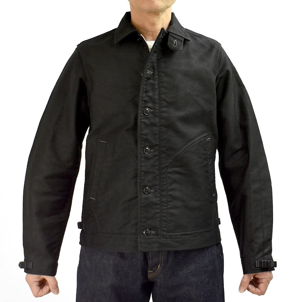 フリーホイーラーズ (FREEWHEELERS) DECK WORKER JACKET Original High Density Jungle Cloth ミリタリーコットンジャケット ライトアウター 2621005