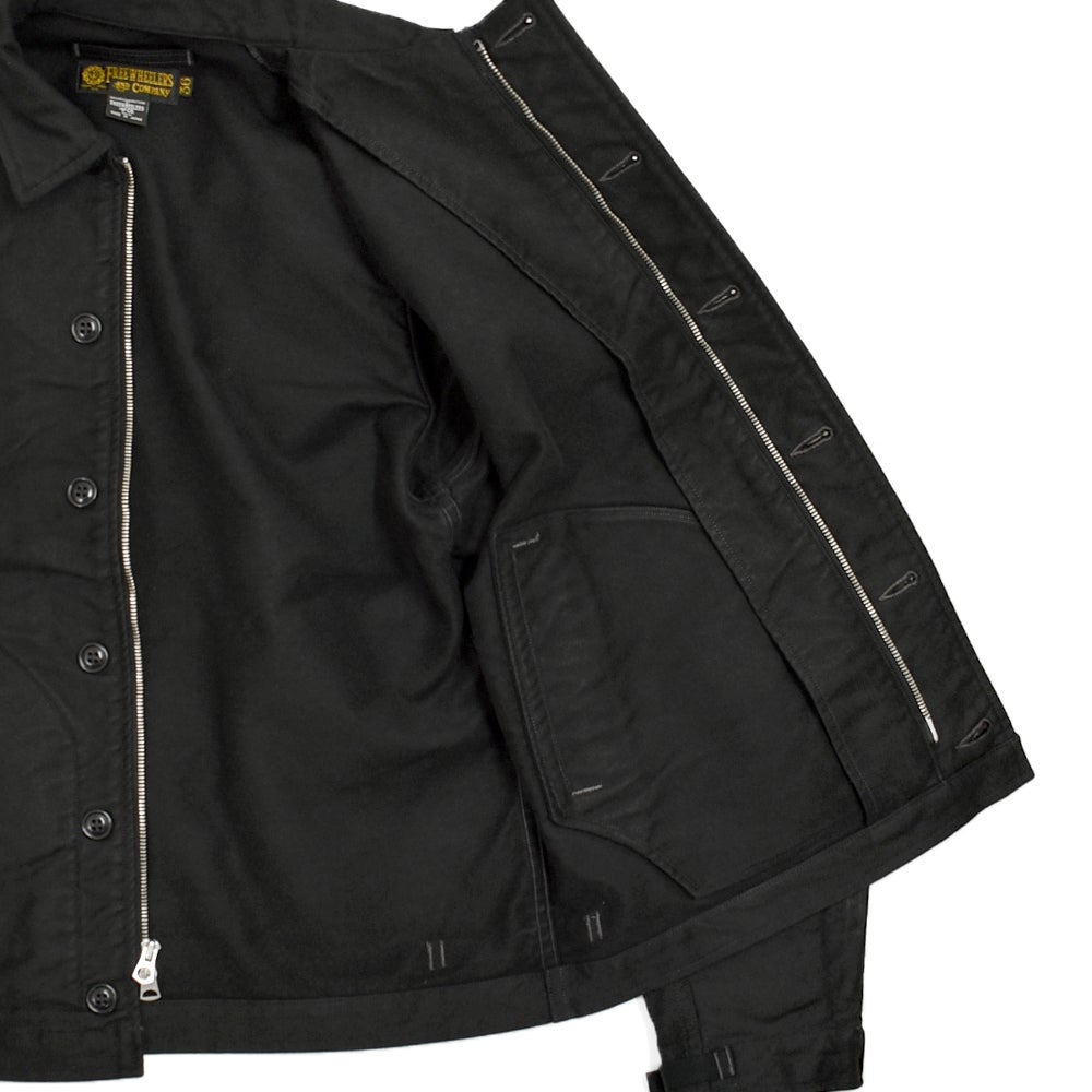 フリーホイーラーズ (FREEWHEELERS) DECK WORKER JACKET Original High Density Jungle Cloth ミリタリーコットンジャケット ライトアウター 2621005