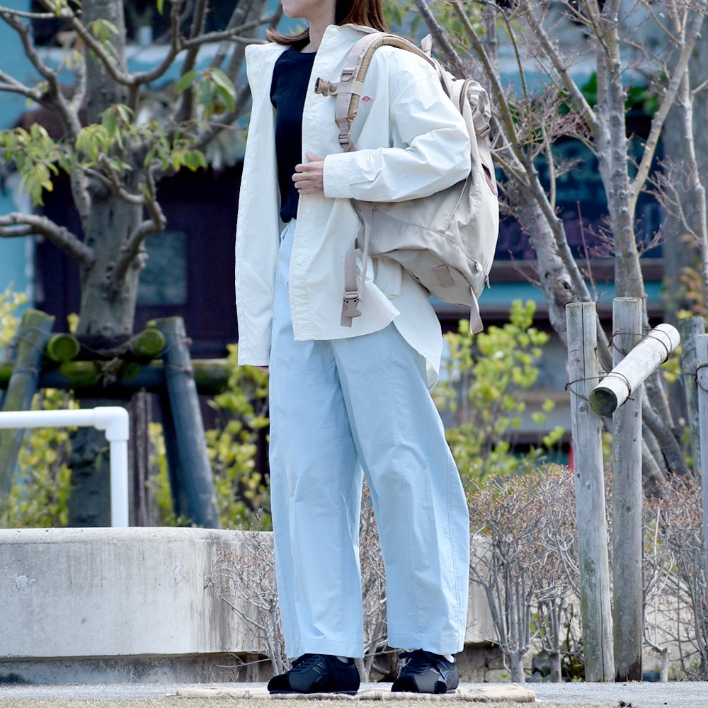 ポンデシャロン (PONT DE CHALONS) シームポケットクロップドパンツ コットンパンツ 22615316