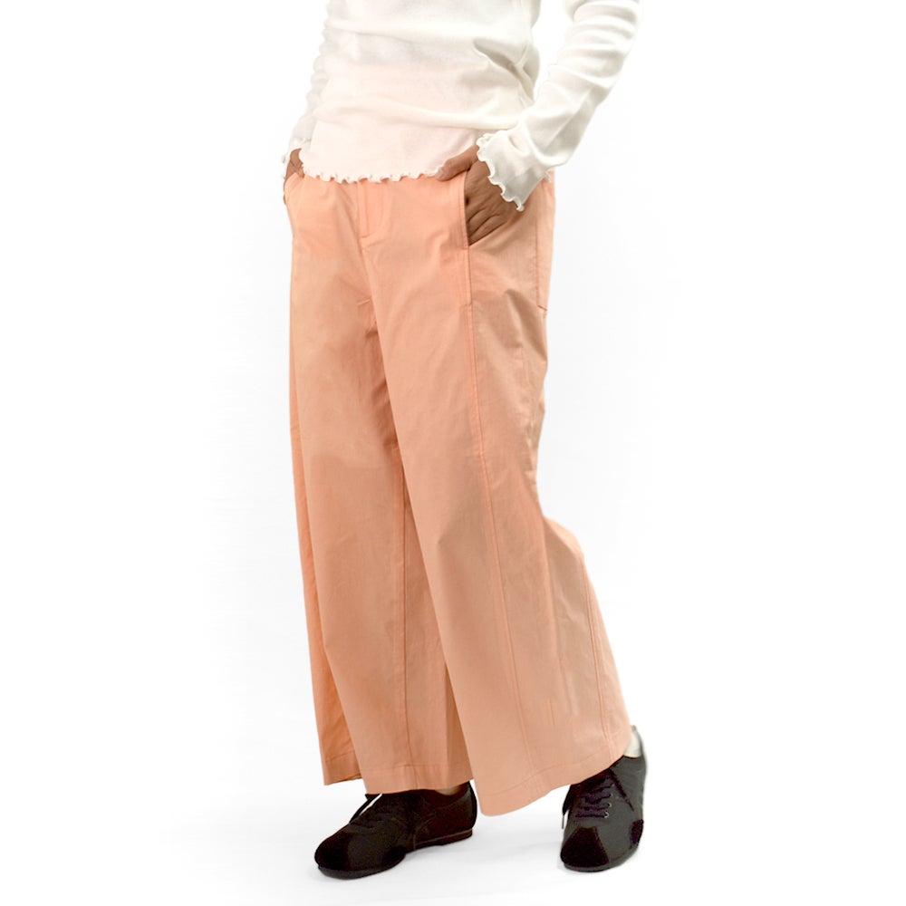 ポンデシャロン (PONT DE CHALONS) シームポケットクロップドパンツ コットンパンツ 22615316